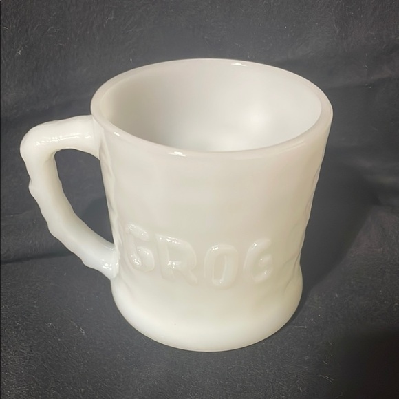 Vintage 1970’s Fire King Grog White Milk Glass Mug Cartoon TV Character EC! 🇺🇸 - Picture 9 of 9